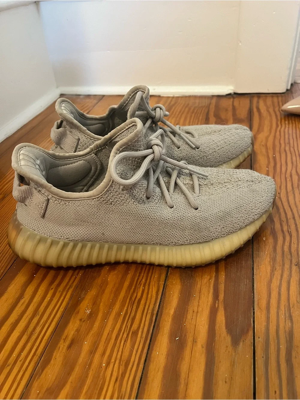 Yeezy sesame sneakers